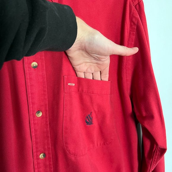 Nautica Men's Dress Shirt Size Large - Picture 6 of 14